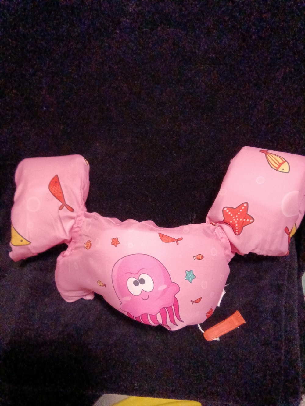 Children's Pink Octopus Swim Vest Float - Beginner Support